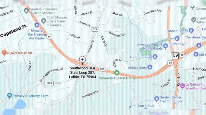 State Loop 287 widening project starting in Lufkin
