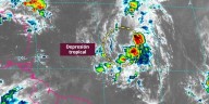 Depresión tropical Siete se forma en el Atlántico; aquí se ubica
