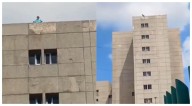 Rescatan a joven que intentó saltar de la azotea del Hospital 110 del IMSS en Guadalajara