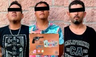 DETIENEN A TRES HOMBRES ARMADOS EN LEÓN