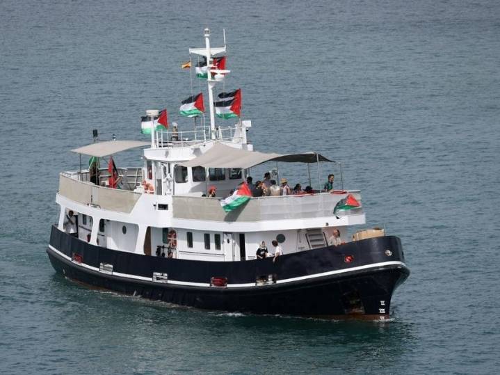 Fierce winds force Gaza aid flotilla back to Barcelona