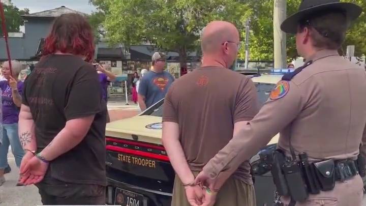More arrests at Pulse crosswalk over chalk protests