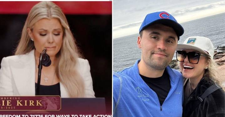 Charlie Kirk's Widow Erika Says She 'Forgives' Husband's Killer