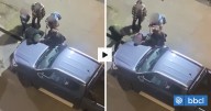 VIDEO | Captan a personas consumiendo droga sobre capot de camioneta en pleno centro de Concepción