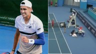 Increíble: Tabilo gana tras lesión de su rival en el primer juego y se mete en la final de Guangzhou... Lo que sube en el ranking Su rival se tuvo que retirar.