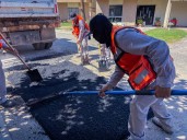 Repara la JMAS más de 260 baches, zanjas y banquetas en dos semanas