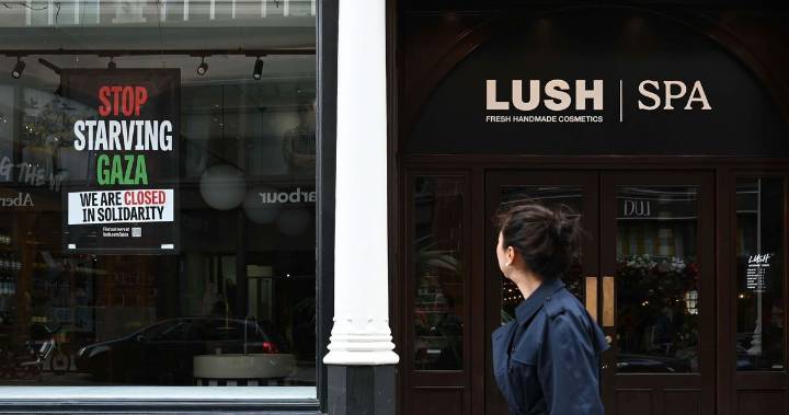 Beauty Brand Lush Shuts Down in Solidarity With Gaza