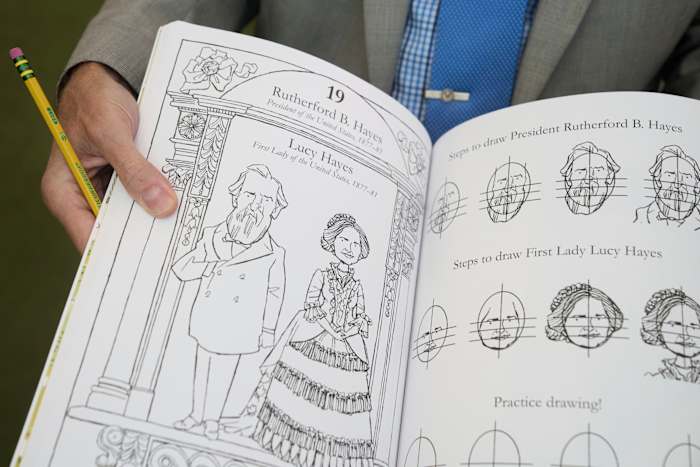 How to draw every president and first lady in 4 steps