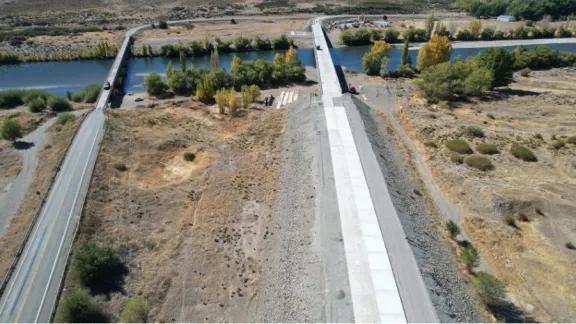 Avanzan los trabajos en el Puente de La Rinconada: habrá desvíos en la Ruta 40 por obras de pavimentación