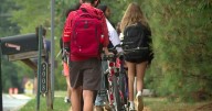 Some Howard County middle schoolers can't bring their bags to class anymore.