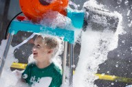 Photos: Labor Day foam party