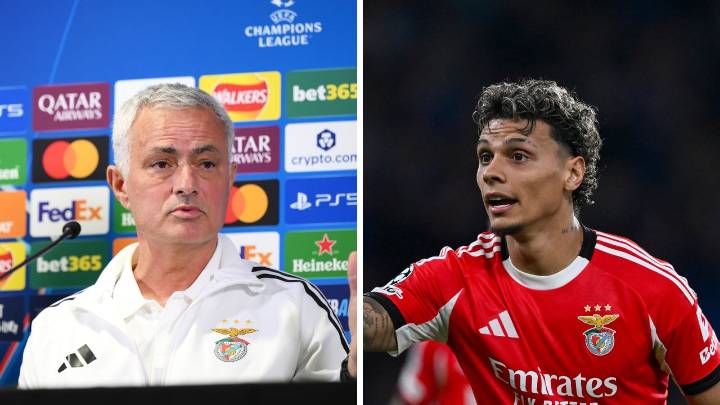 José Mourinho da contundente veredicto al autogol de Richard Ríos ante Chelsea