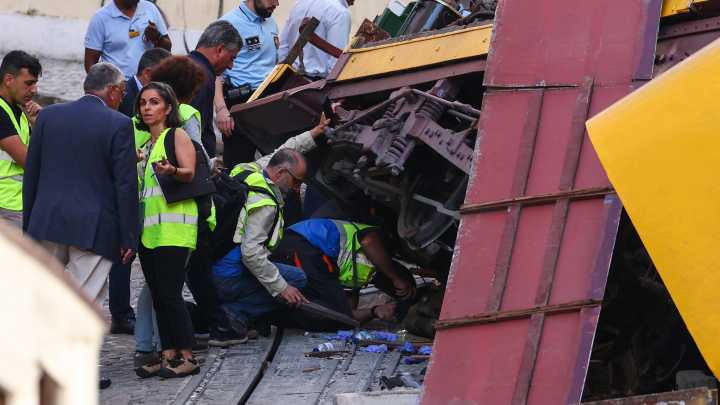 Iconic Lisbon cable car derails, killing 17 people