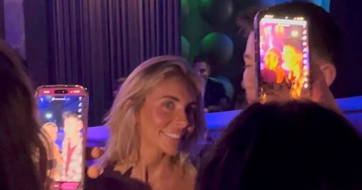 Watch chaotic nightclub fracas as Bonnie Blue 'punched straight in jaw by woman'