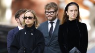 Lady Amelia and Lady Marina Windsor put on brave faces at Duchess of Kent's private funeral rites