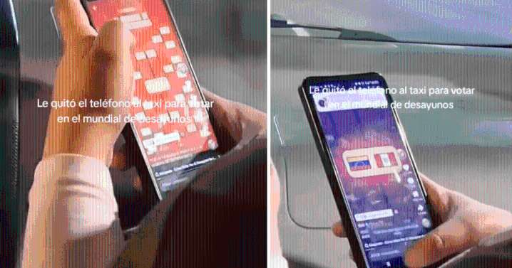 Venezolana tomó celular de taxista para votar por su país en el ‘Mundial de desayunos’ de Ibai Llanos y redes reaccionan: "Me niego a perder"