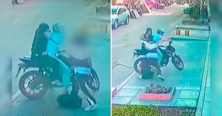 Escolar se enfrenta a delincuentes y los persigue tras robo en Los Olivos: criminales huyeron en moto