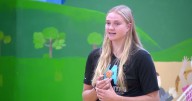 Basketball star Olivia Olson gives back to Hopkins' Legacy Hoops program