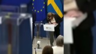 Ministra de Salud de Suecia se desmaya en su primer día de trabajo