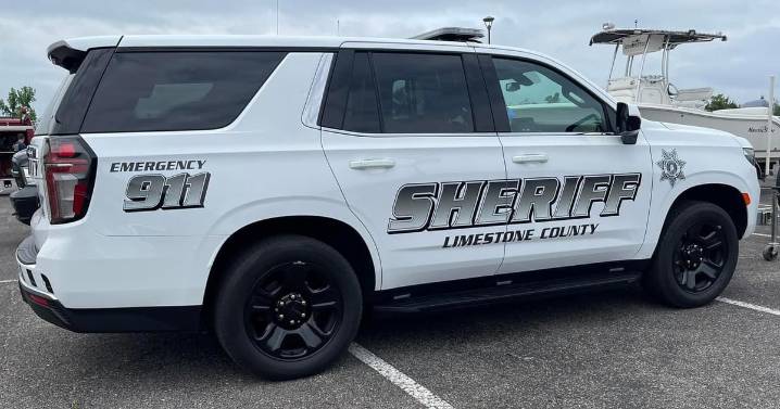 Former senior state trooper surrenders to Limestone County Sheriff's Office, charged with solicitation of prostitution