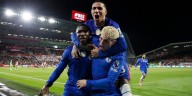Alejandro Garnacho hizo su estreno en el empate del Chelsea con Brentford: su rol clave en uno de los goles