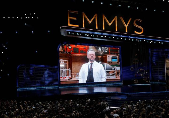 Ratings for Emmy Awards on CBS set four