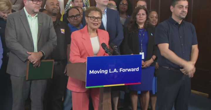 Mayor Bass says layoffs averted after "creative solutions," labor negotiations for next year city budget