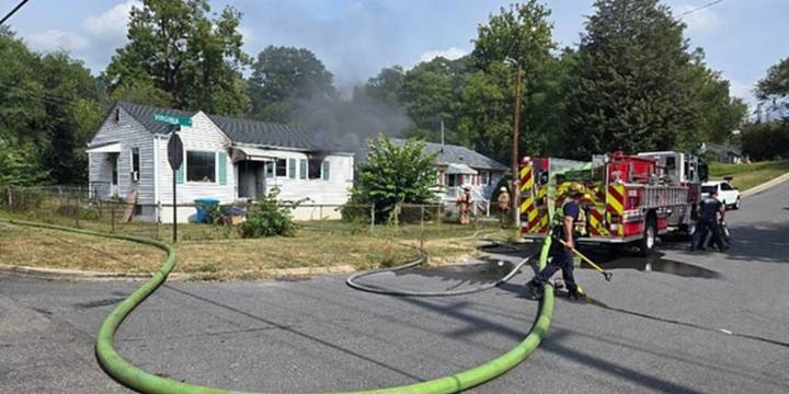Three displaced by Roanoke house fire