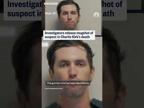 Investigators release mugshot of suspect in Charlie Kirk's death, Tyler Robinson