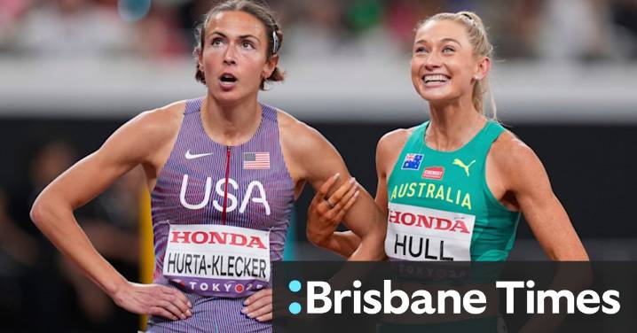World Athletics Championships: Australian star runner Jess Hull sets a new national record in the 800 metres