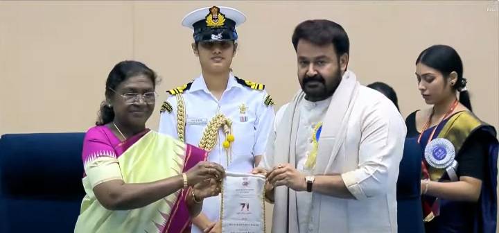 71st National Film Awards: Mohanlal receives Dadasaheb Phalke Award