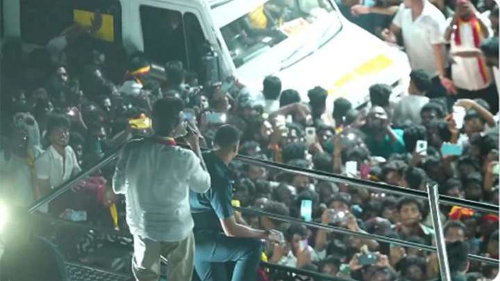 Stampede-like situtation at TVK chief Vijay’s rally in TN’s Karur; 10 dead, confirms Health Minister