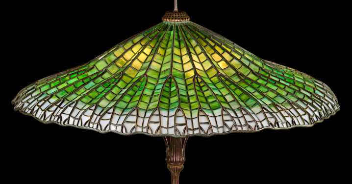 Treasures of Tiffany & Co. on display at M.S. Rau with signature lamps, windows and jewelry