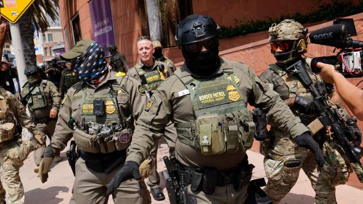 State bill awaits governor's OK to ban ICE agents from covering up their faces. Will Newsom sign it?
