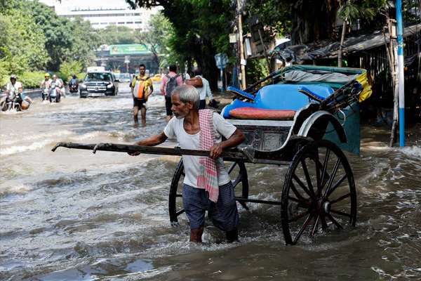 Torrential Rains Flood Kolkata, Leaving At Least 12 Dead