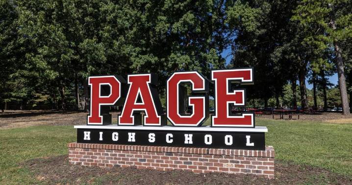 Page High, Cone Elementary placed on lockdown Friday