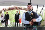 Alcaldía Álvaro Obregón rinde homenaje al Batallón de San Patricio en la plaza San Jacinto