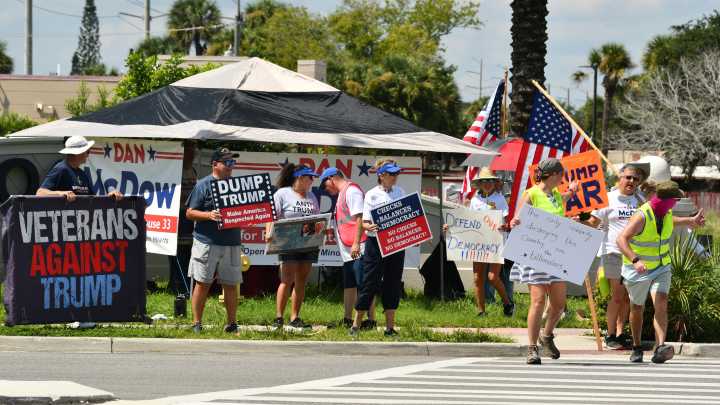 No Billionaires protest in Cocoa