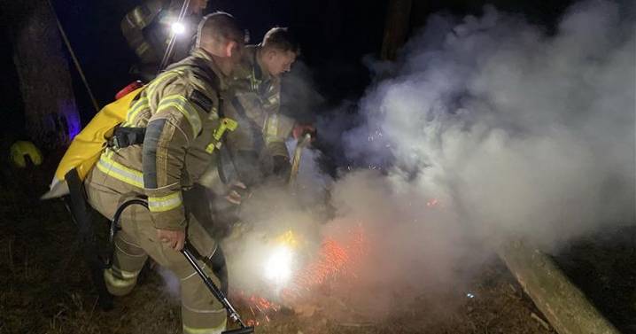 Fire crews 'climb hill several times' to battle 'six metre blaze' near Edinburgh
