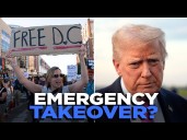 Trump THREATENS To Call 'NATIONAL EMERGENCY' In D.C. Over ICE Cooperation
