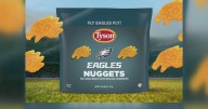 Don't worry, Tyson's new "Eagles Nuggets" are still made of chicken