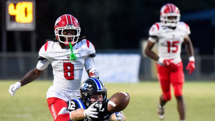 Montgomery Catholic's Jonathan Chandler vs Eufaula's Jerrel Jernigan