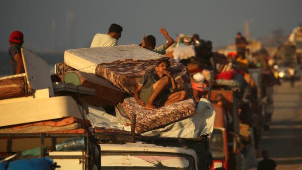 Ejército israelí dice que 700.000 palestinos huyeron de Ciudad de Gaza