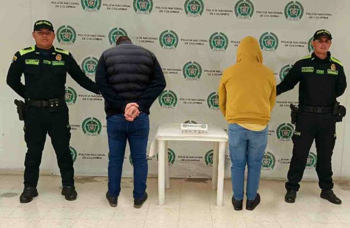 Policía incauta bazuco y detiene a dos personas en operativos en El Progreso y Canchala