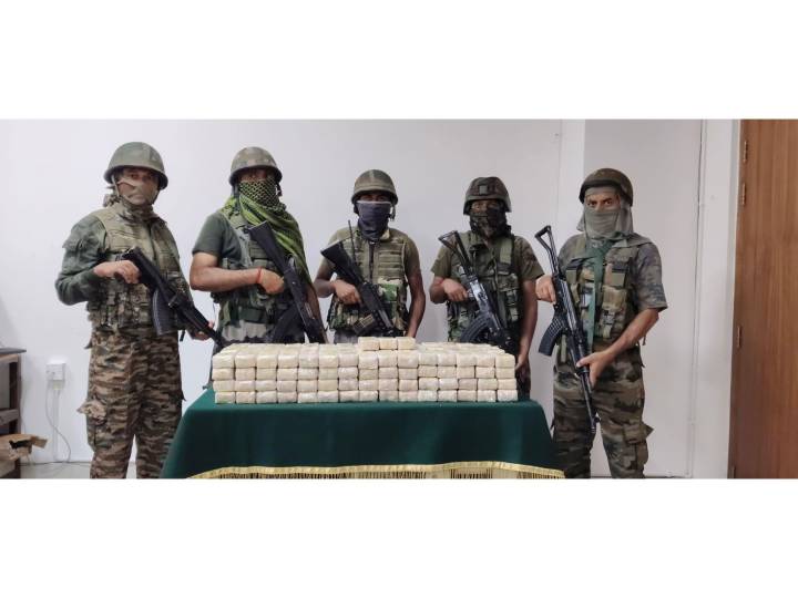 Assam Rifles seize 60.77 Kg drugs in Tripura op