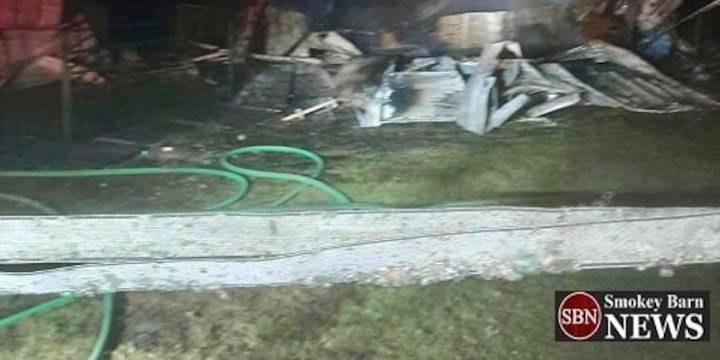 Animals possibly killed in early morning fire that destroyed a Greenbrier barn