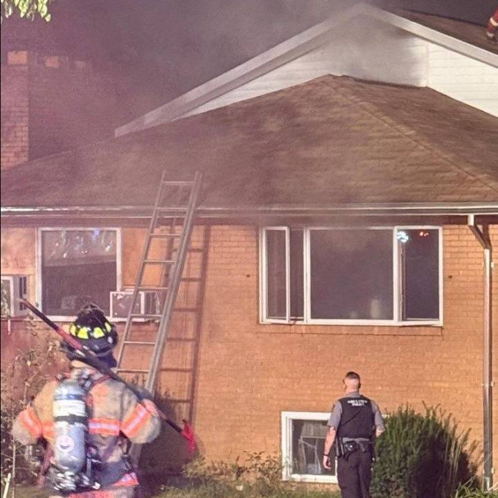 House fire, smoky hotel, keep Mercer County firefighters busy