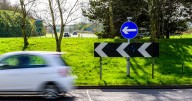 Roundabout shortcut rule could see you fined £1,000 with points