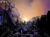 Russia launches over 500 drones and missiles at Ukraine
