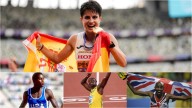 María Pérez se unió a cuatro grandes mitos del atletismo